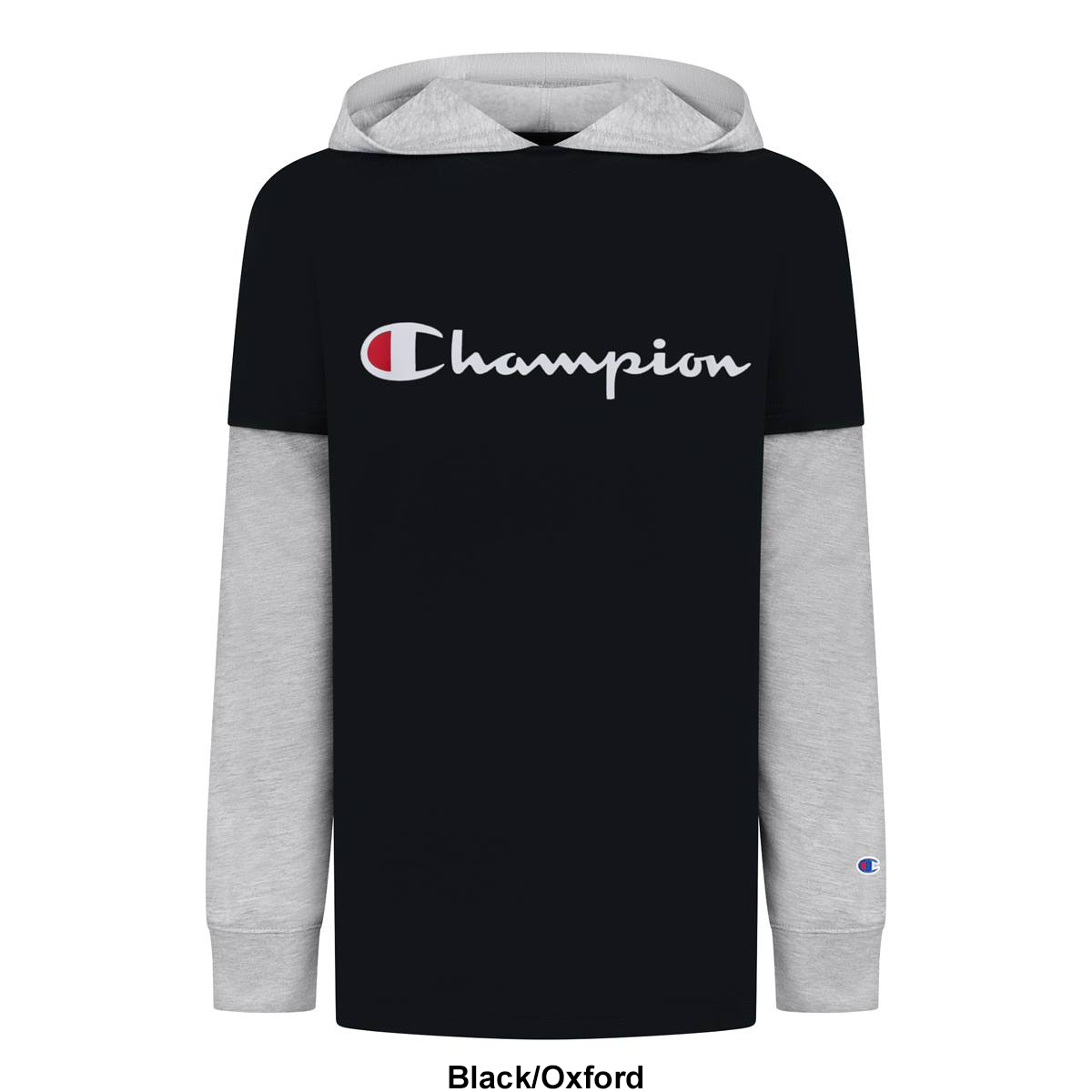 Boys (8-20) Champion Classic 2Fer Hooded Tee