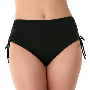 Womens American Beach Adjustable Side High Waist Swim Bottoms