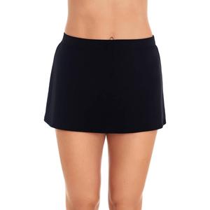 Womens American Beach Solid Swim Skirt