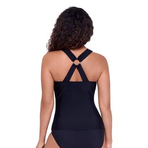 Womens American Beach Jungle Parade Tankini Swim Top alternate view