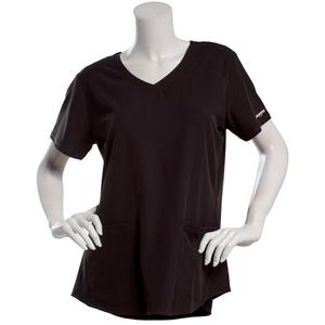 Womens Skechers Short Sleeve V-Neck Scrub Top with 3 Pockets alternate view