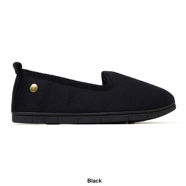 Womens Dearfoams(R) Rachel Velour Closed Back Slippers alternate view