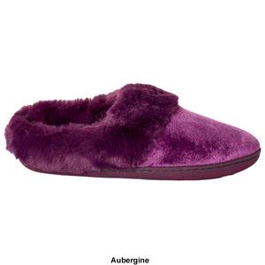 Womens Dearfoams(R) Crystal Velour Clog Slippers alternate view
