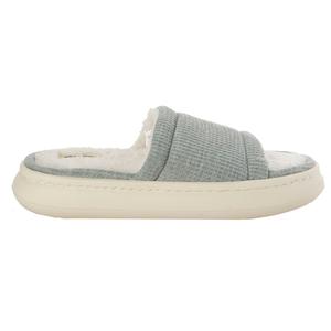 Womens Dearfoams(R) Jewel Waffle Knit Slide Slippers alternate view