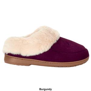 Womens Dearfoams(R) Elaine Microsuede Clog Slippers alternate view