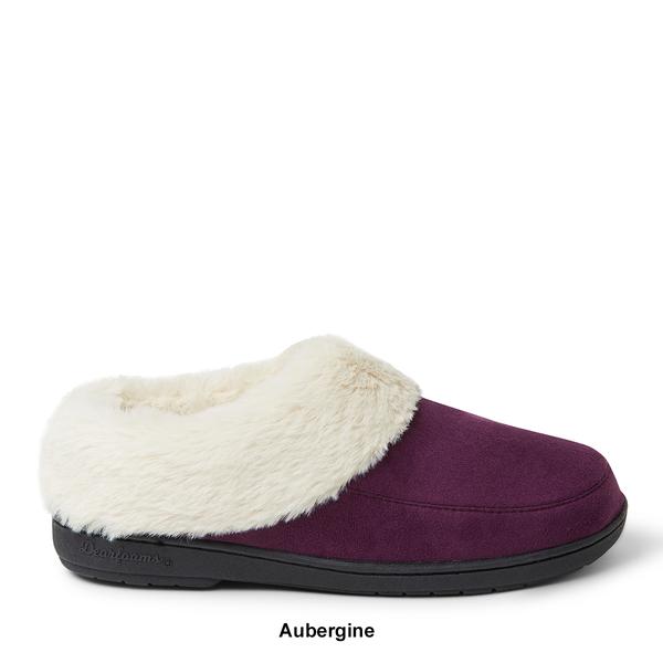 Womens Dearfoams(R) Elaine Microsuede Slip On Clog Slippers alternate view