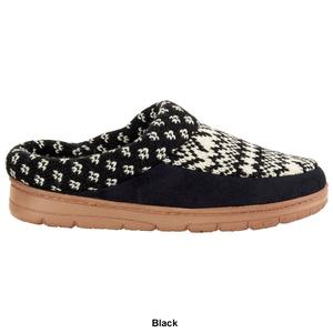 Womens Dearfoams(R) Diane Mixed Fair Isle Clog Slippers alternate view