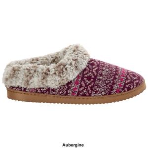 Womens Dearfoams(R) Lara Fair Isle Slippers alternate view