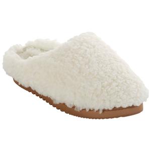 Womens Dearfoams(R) Fiona Teddy Clog Slippers