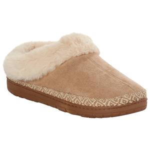 Womens Dearfoams(R) Gabriella Microsuede Clog Slippers alternate view
