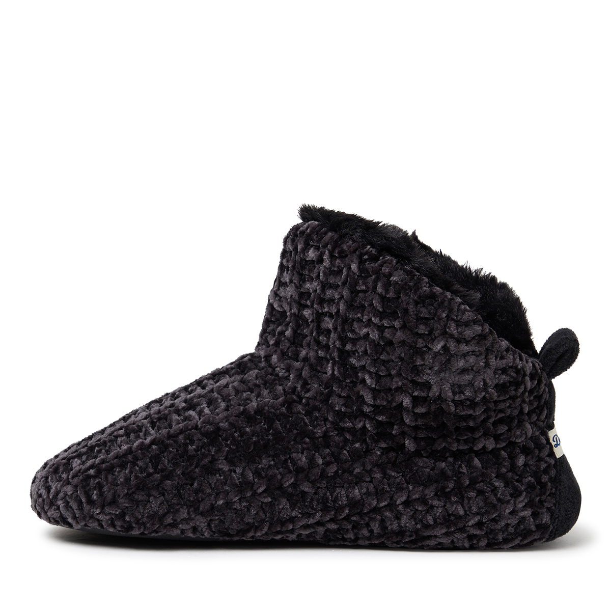 Womens Dearfoams(R) Chenille Booties