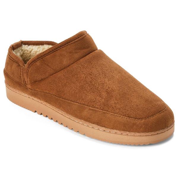 Womens Dearfoams(R) Pearlie Microsuede Bootie Slippers