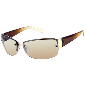 Womens Details Mikkel Rimless Sunglasses - Gold