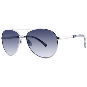 Womens Tropic-Cal Crux Mid Size Metal Aviator Sunglasses