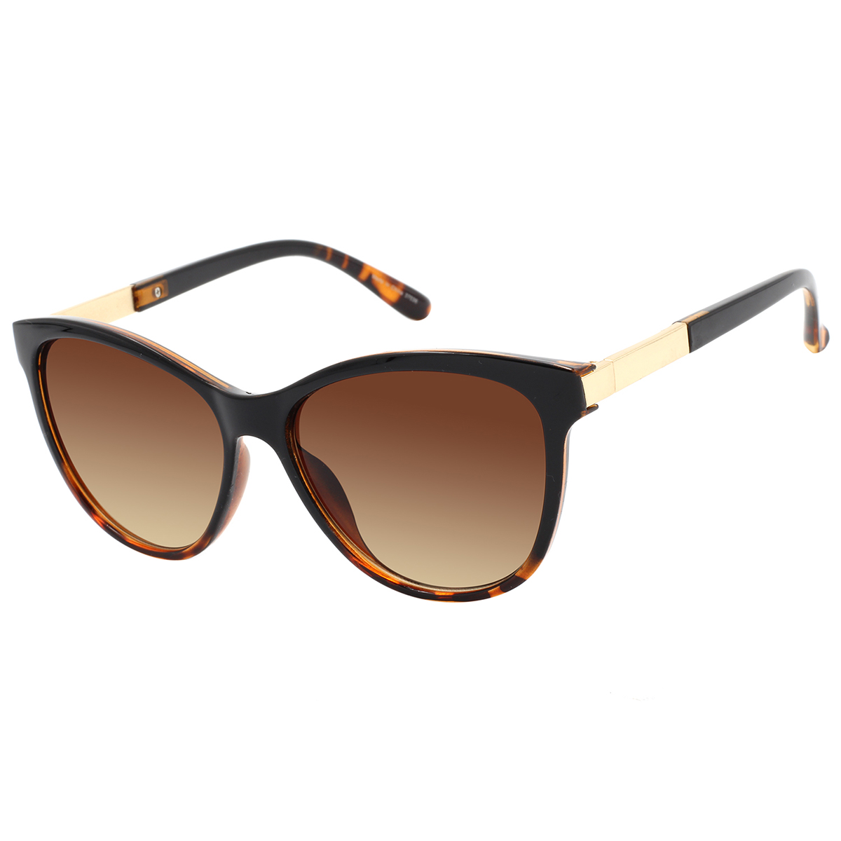 Womens Details Beachside Rectangle Metal Temple Sunglasses