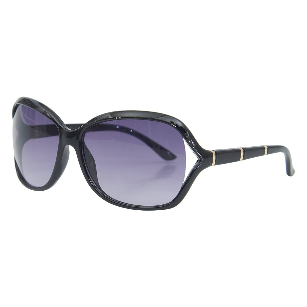 Womens Tropic-Cal Phae Vented Square Sunglasses - Black