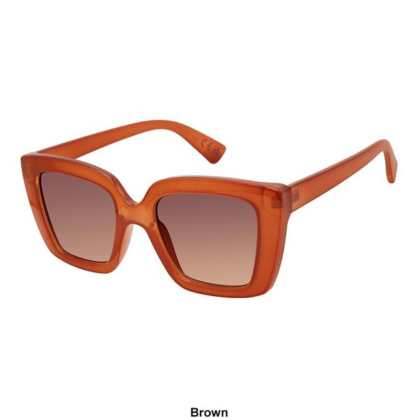 Womens Tropic-Cal Maria Plastic Square Sunglasses alternate view