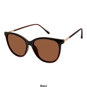 Womens Polarized Alysia Plastic Cat Eye Sunglasses alternate view