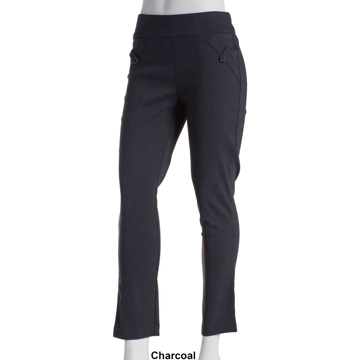 Juniors Joe B. Solid Millennium Ankle Pants With Tab Pockets