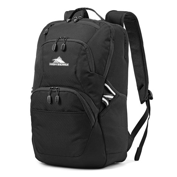 High Sierra(R) Black Swoop Backpack alternate view