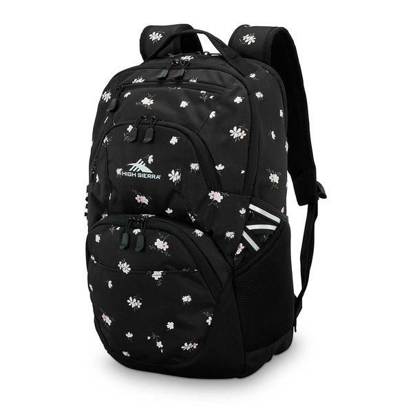 High Sierra(R) Swoop Signature Floral Backpack - Black