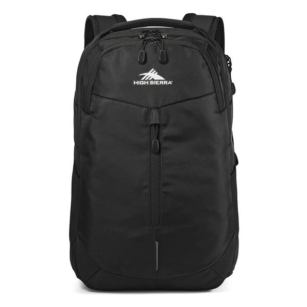 High Sierra(R) Swerve Pro Black Backpack