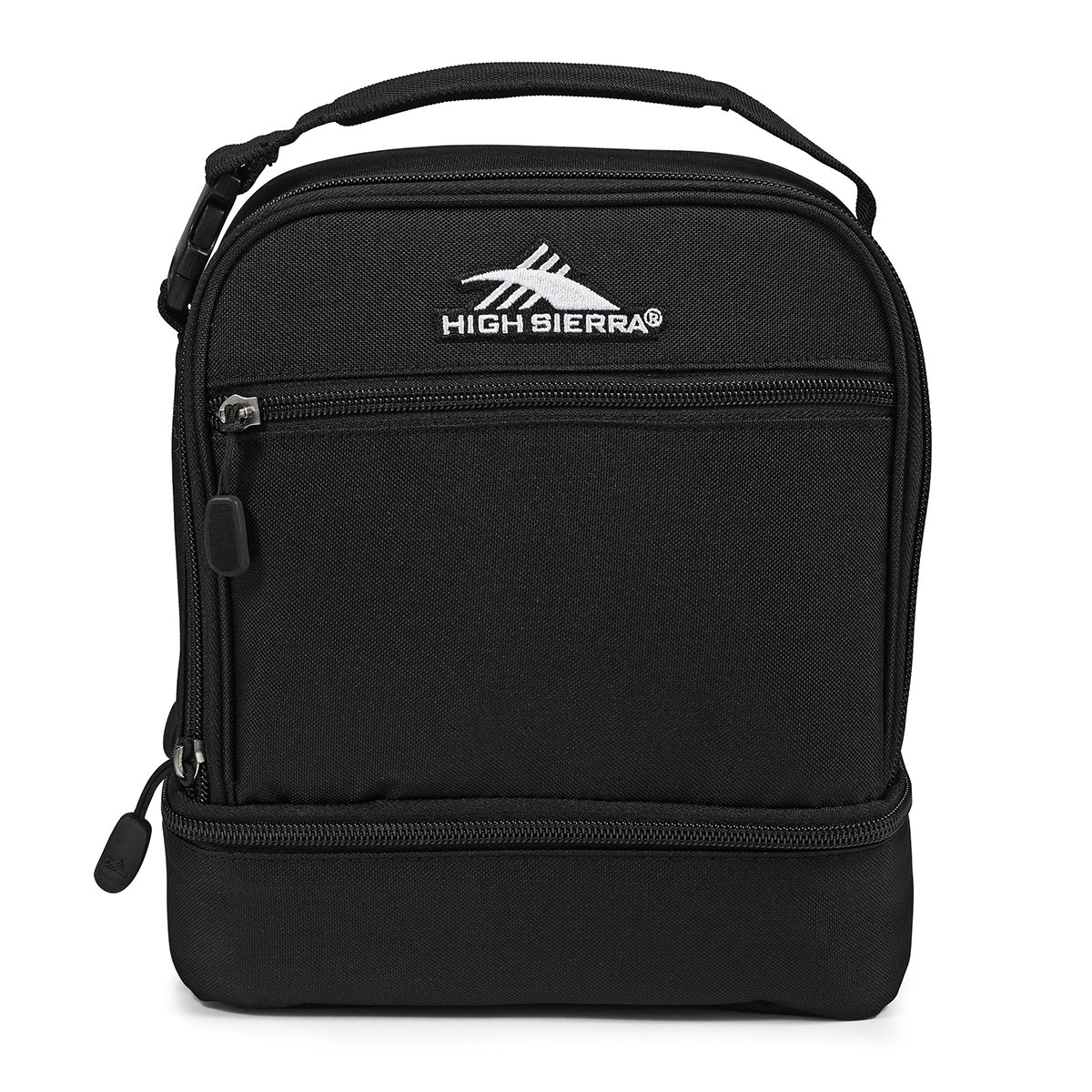 High Sierra(R) Black Stacked Lunch Bag