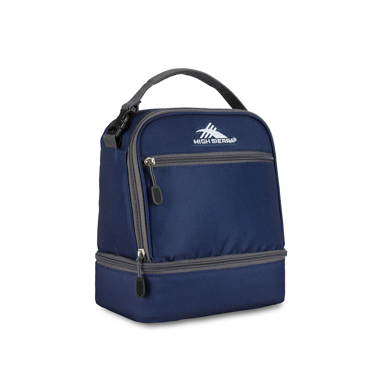 High Sierra(R) Navy Stacked Lunch Bag
