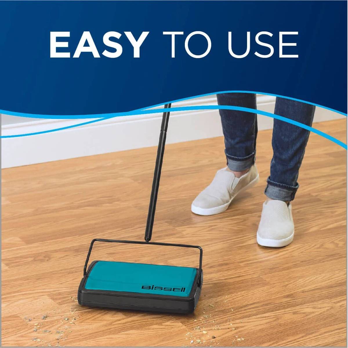 Bissell(R) Easy Sweep Compact Manual Sweeper