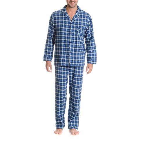 Mens Hanes(R) Ultimate Flannel Pajama Set