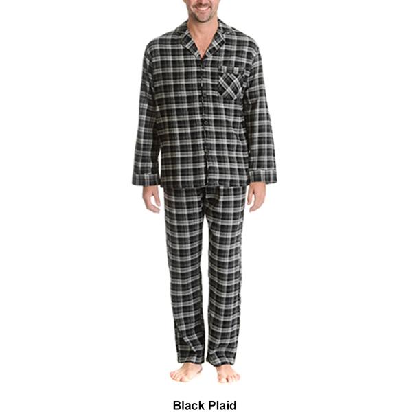Mens Hanes(R) Ultimate Flannel Pajama Set alternate view