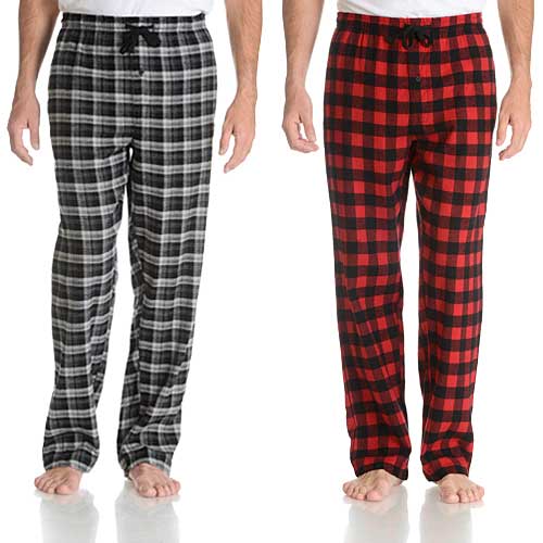 Mens Hanes(R) Ultimate(R) 2pk. Flannel Pajama Pants