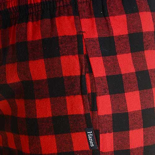 Mens Hanes(R) Ultimate 2pk. Flannel Pajama Pants alternate view