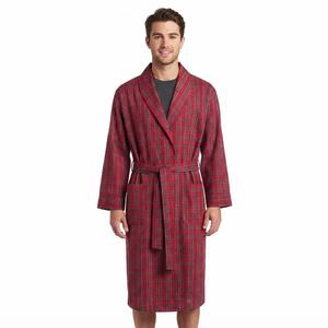 Mens Hanes(R) Ultimate Plaid Woven Robe alternate view