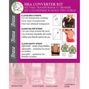 Womens Clear Braza Bra Straps Galore