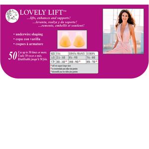 Womens Braza Lovely Lift Silicone Bra A/B Cup alternate view