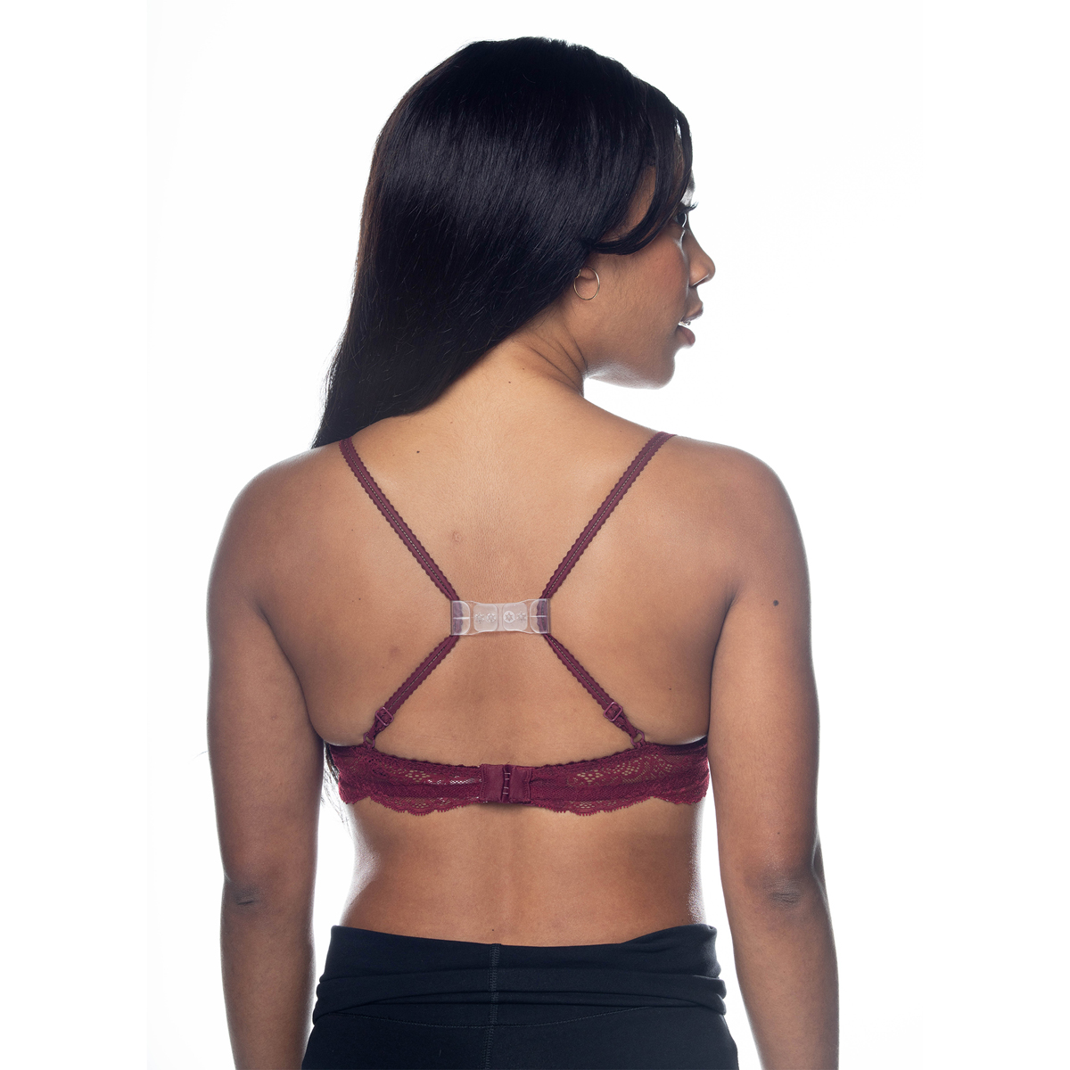 Womens Braza Fine Tune Galore Adjustable Racerback Strap Bra Clip