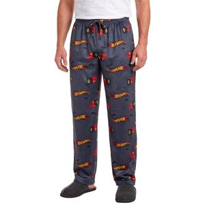 Mens Hot Wheels(R) Silky Fleece Pajama Set