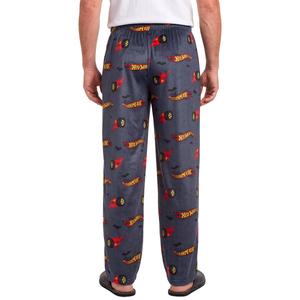 Mens Hot Wheels(R) Silky Fleece Pajama Set alternate view