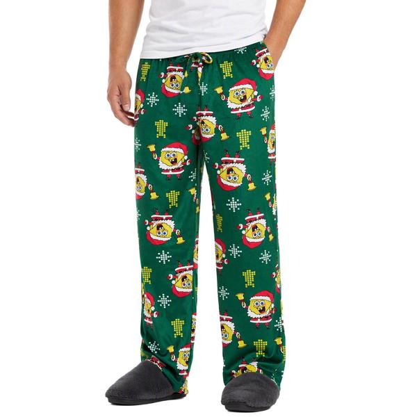 Mens Nickelodeon(tm) SpongeBob SquarePants Bell Silky Pajama Pants