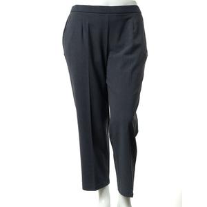 Petite Briggs Bistretch Flat Front & Elastic Back Pants - Short