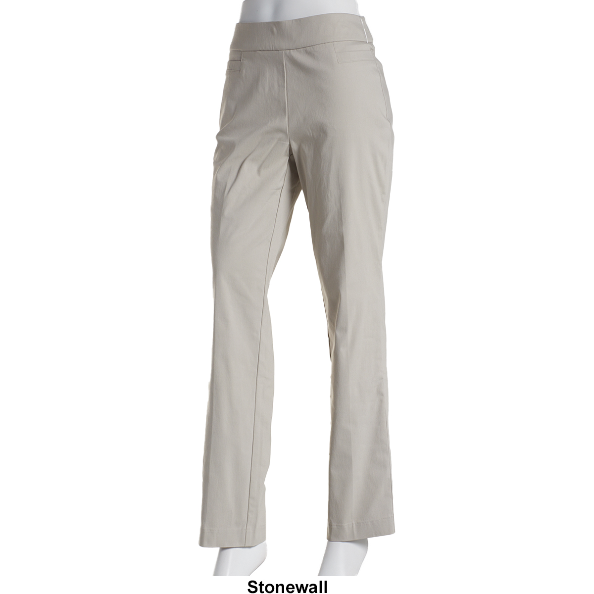 Plus Size Briggs Millenium Pull On Stright Leg Pants-Average