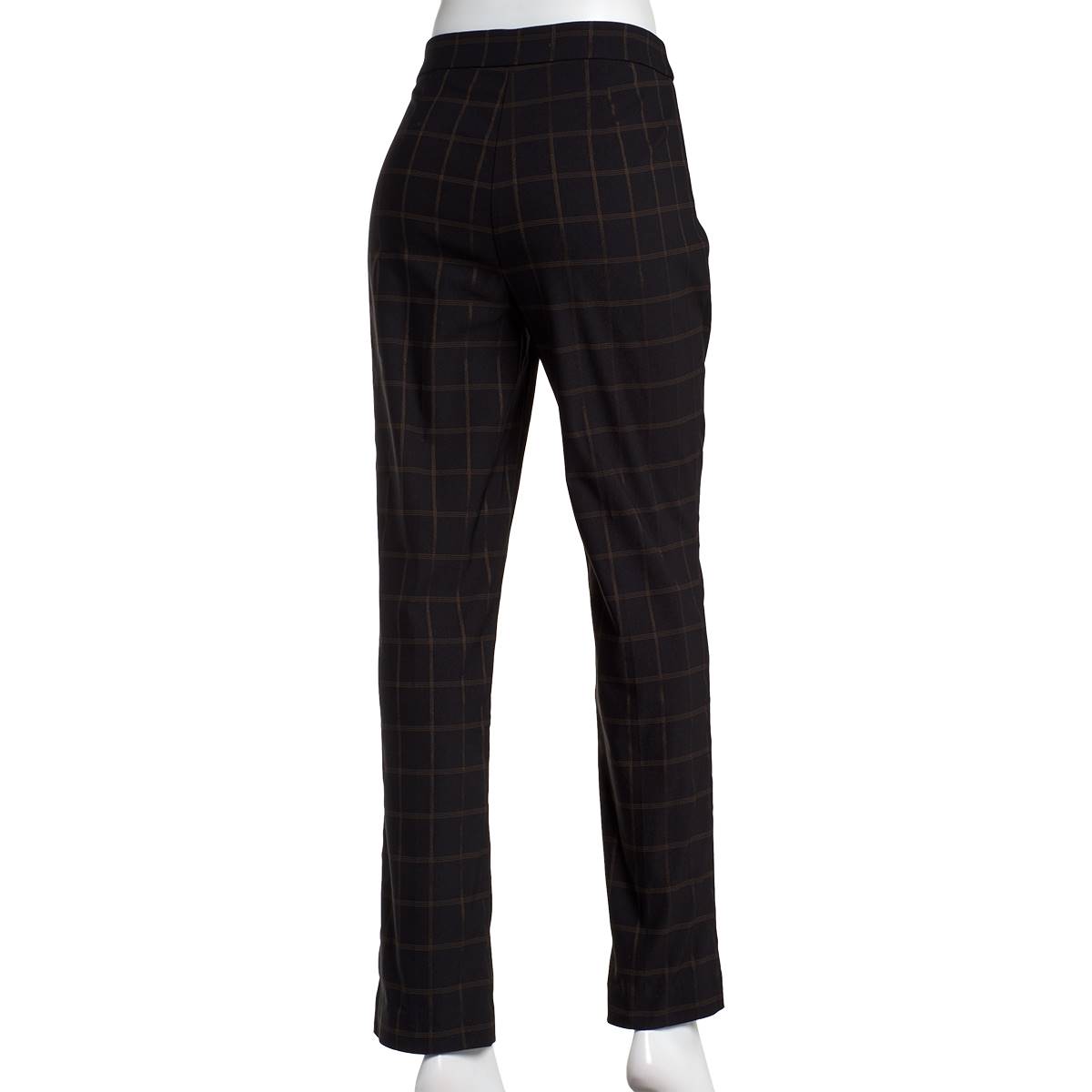 Womens Briggs Millennium Pull On Straight Check Casual Pants