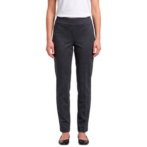 Womens Briggs Mid Rise Houndstooth Straight Leg Pleated Pants alternate view