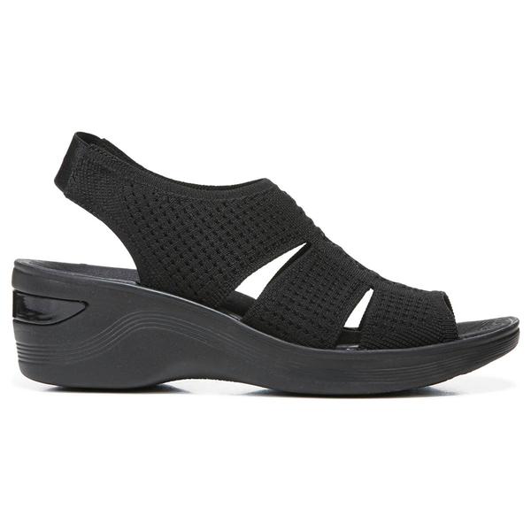 Womens BZees Double Up Wedge Sandals alternate view