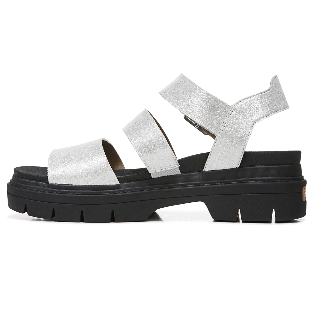 Womens Dr. Scholl's Trekkie Glitter Platform Sandals