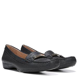 Naturalizer Gadget Loafers - Black Snake Print