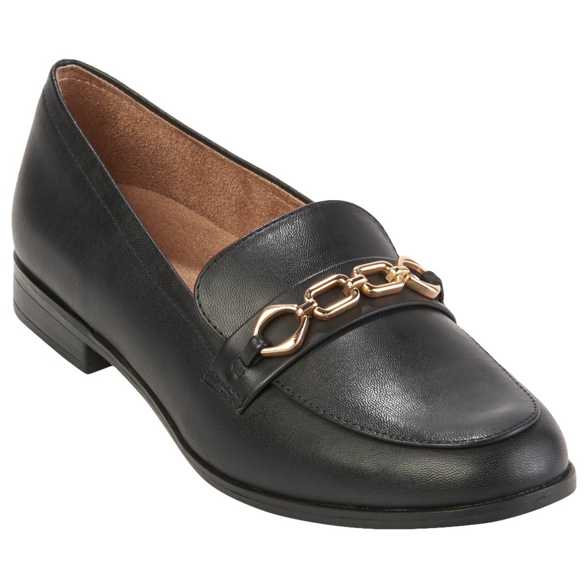 Womens Naturalizer Mariana Loafers - Black Smooth