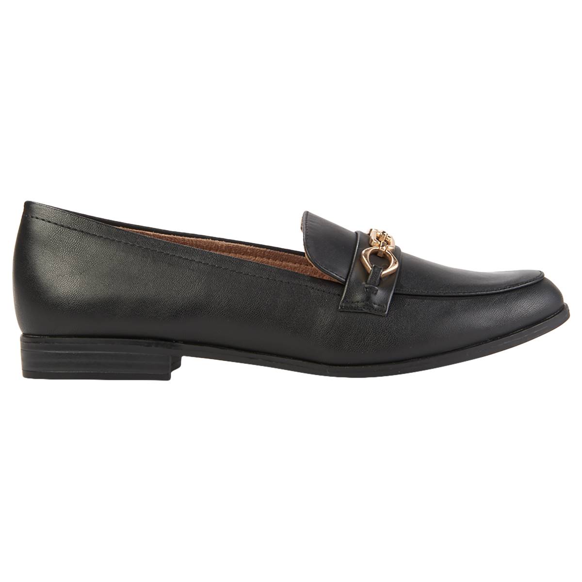 Womens Naturalizer Mariana Loafers - Black Smooth