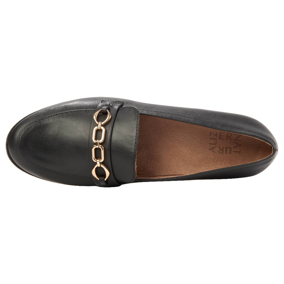 Womens Naturalizer Mariana Loafers - Black Smooth